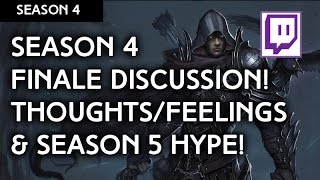 Season 4 Post-Mortem Discussion! Stream from 30/12/15