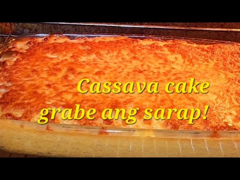 ganto lang kadaling magluto ng Cassava cake!