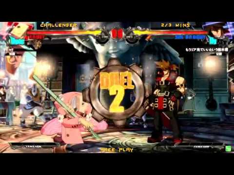 2014/8/23 GGXrd Mikado 3on3 Part 1