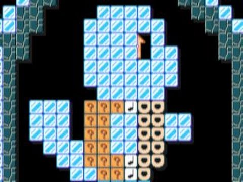 Squirtle's Frozen Feat - from SuperLucky - SUPER MARIO MAKER Gameplay RAW
