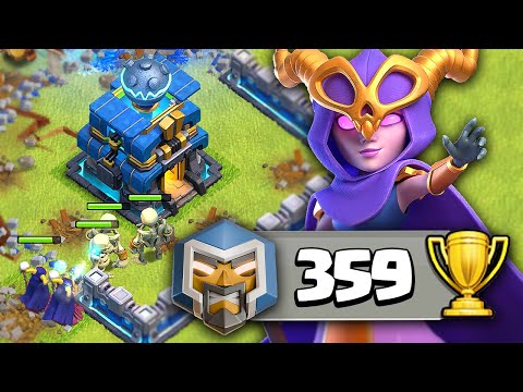 TH12 Attacks in Ranked Battle with Super Witches | Clash of Clans