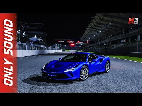NEW FERRARI F8 TRIBUTO - ASIA 10TH ANNIVERSARY GRAND TOUR ONLY SOUND