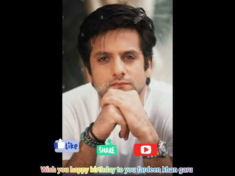 wish you happy birthday to you fardeen khan garu