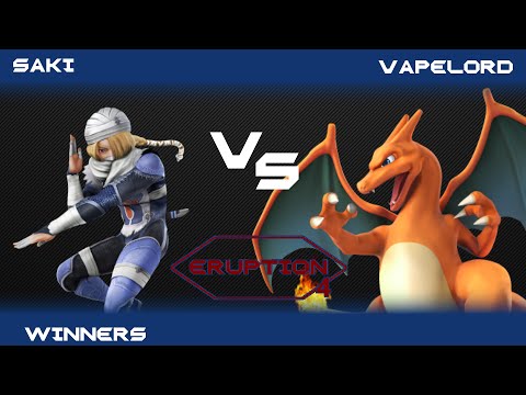 Eruption 8 Smash 4 - Saki(Sheik) vs VapeLord(Charizard) - Winners
