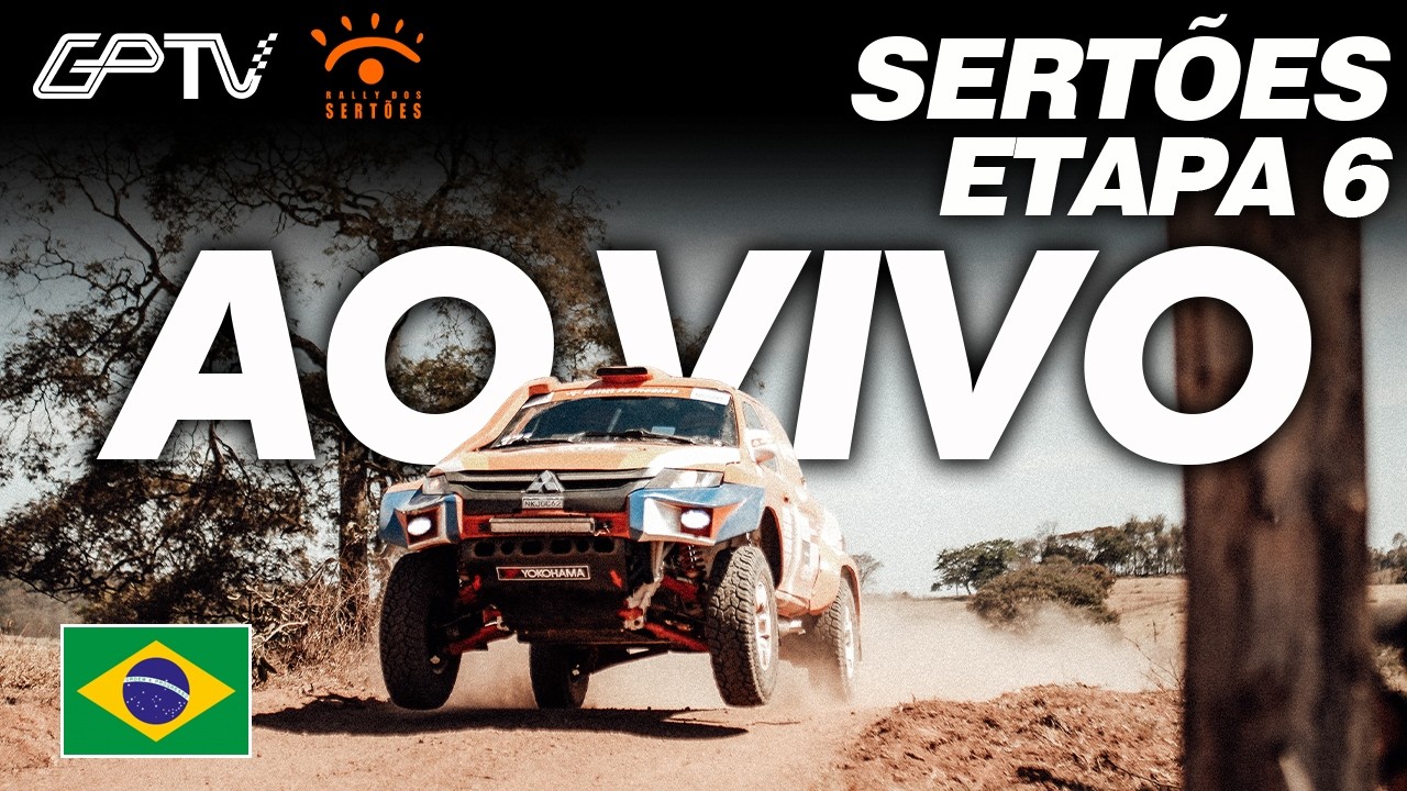 🔴AO VIVO: SERTÕES 2026 | ETAPA 6 COM IMAGENS [live grande premio]