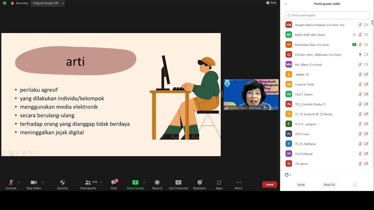 Webinar Cyberbullying