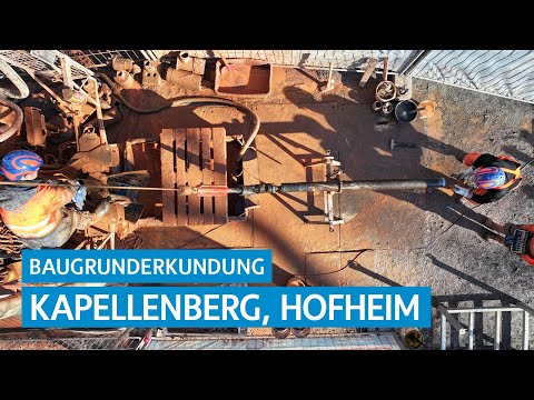 Vorabbohrung für den Rhein-Main-Link