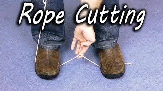 How to Cut Rope in an Emergency