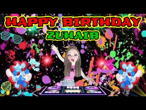 happy birthday zuhaib 🎂 | ahns birthday studio |