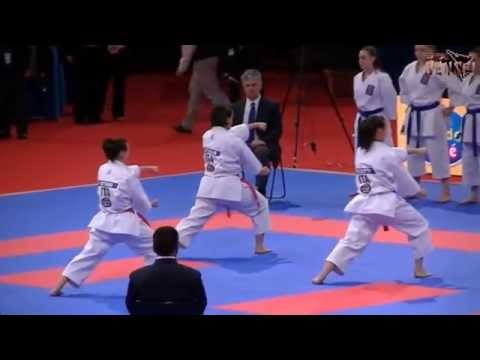 Kata - Bunkai Bassai Dai - Italy (Đồng đội Nữ)