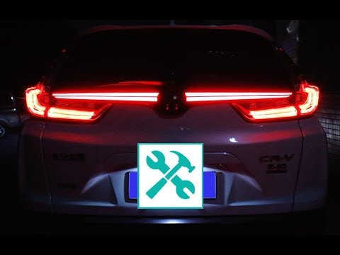 Honda CR-V | DYNAMIC led REAR stop/turn/position LIGHT installation