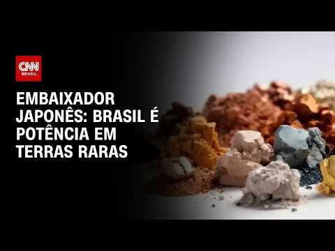 Brasil é parceiro estratégico do Japão em terras raras, afirma embaixador | CNN PRIME TIME