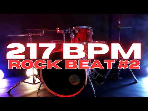 217 BPM - Rock Drum Beat - Loop 2