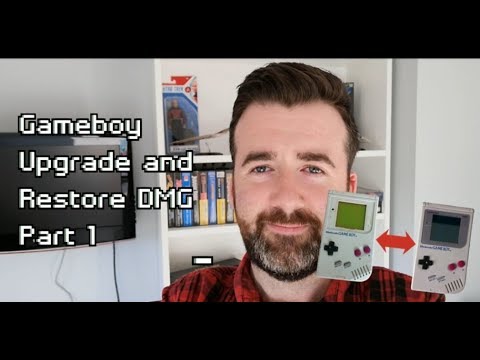 Gameboy Upgrade and Restore DMG Part 1 of 3