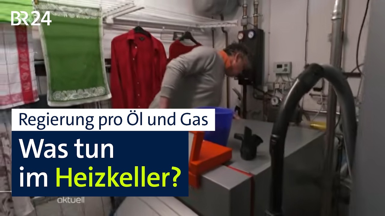 Regierung wieder für Öl und Gas: Heizungsgesetze verunsichern Eigentümer | BR24