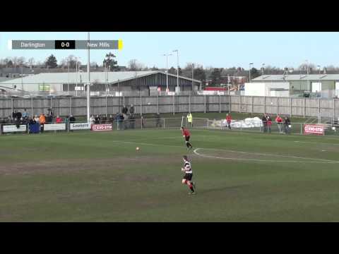 Darlington 2-0 New Mills - Evo-Stik First Division North - 2013/14