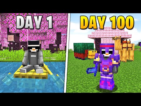 I Survived 100 Days in 1.20 HARDCORE Minecraft…