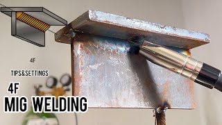 why no welders talk about this Simple OVERHEAD MIG-MAG Welding Technique