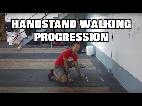 HANDSTAND WALKING PROGRESSION - (Paradiso CrossFit)