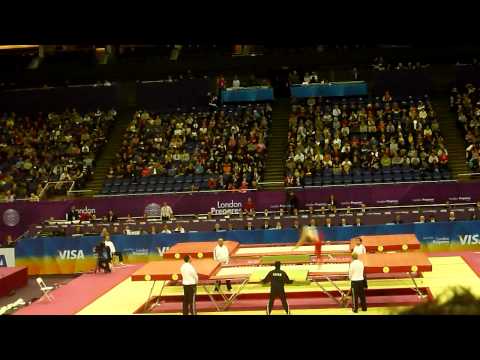 Masaki Ito Trampoline Final Olympic Test Event