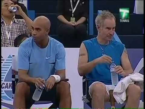 Federer & Borg vs Blake & McEnroe - Kuala Lumpur