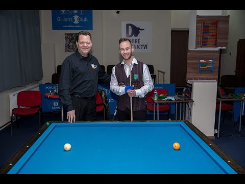 Czech 3-cushion league - 11th round Otakar Truksa v Adam Kozák, Fouad Sibai v Marcel Dirn