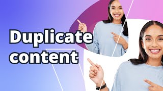 Is duplicate content hurting your rankings? 📑