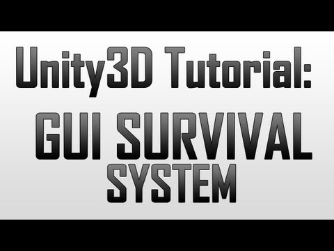 [Unity 4] Creating a GUI Survival System (JavaScript)