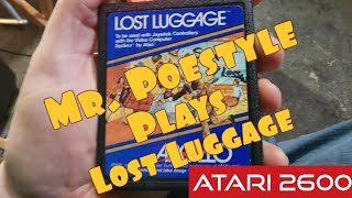Mr. Poestyle Plays Lost Luggage By Apollo Games On The Atari 2600