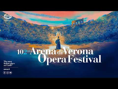 Προωθητικό βίντεο του 102ου Arena di Verona Opera Festival (2025). Από το 1913 η ρωμαϊκή αρένα της Βερόνας φιλοξενεί υπαίθριες παραγωγές όπερας μεγάλης κλίμακας. Εκεί η μνημειώδης σκηνογραφία και οι πολυπληθείς χορωδίες αξιοποιούν την κλίμακα του αρχαίου αμφιθεάτρου.