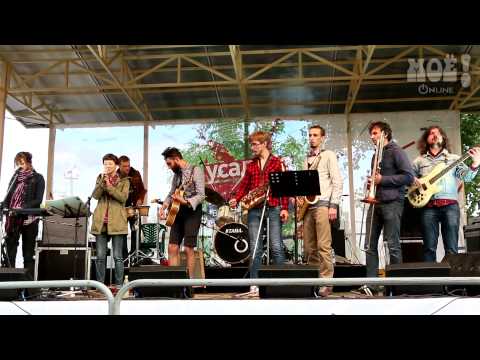 На фестивале «Усадьба jazz» читателям «МОЁ!» предложили создать ансамбль стираль...