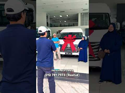 🚐 Van idaman untuk family trip yang lebih selesa! ✨