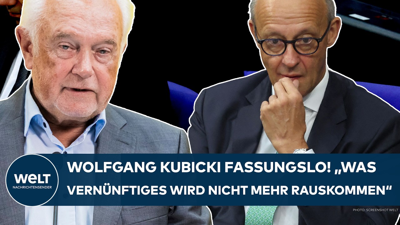 KUBICKI FASSUNGSLOS: Koalition kurz vor Explosion! "Was Vernünftiges wird da nicht mehr rauskommen"