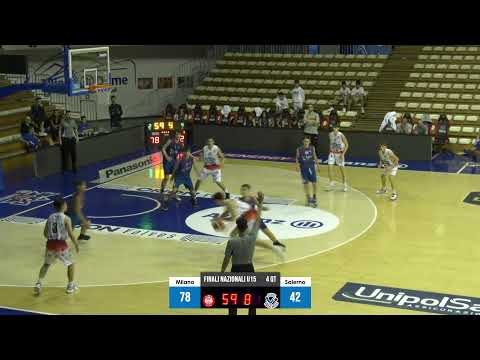 Finale Nazionale U15 Ecc. M - ARMANI EXCHANGE OLIMPIA MILANO VS VIRTUS ARECHI SALERNO