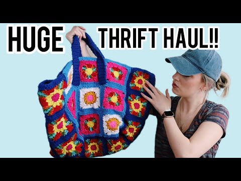 HUGE 70+ Item Goodwill & Family Thrift Outlet Thrift Haul to Resell on Poshmark for a $$$ Profit!!