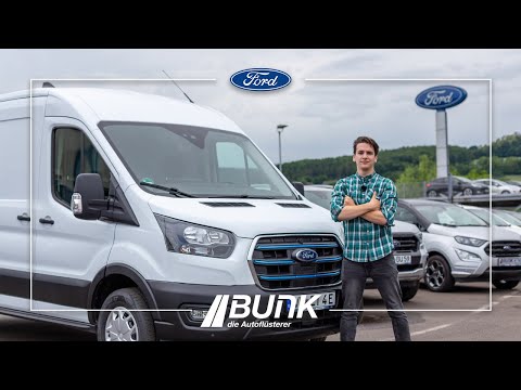 Ford E-Transit beim Autohaus Bunk - Reichweite und Ladevolumen im Test