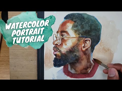 Watercolor Portrait Tutorial