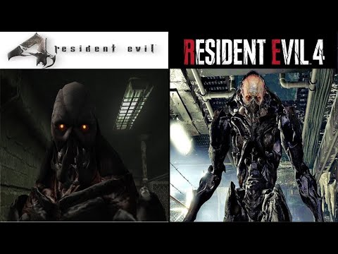 Resident Evil 4 Original VS. Remake Comparison - Verdugo Boss Fight