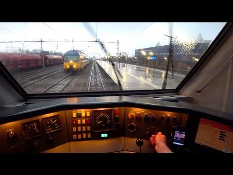 Train Driver's POV virm Nijmegen - Arnhem 2017