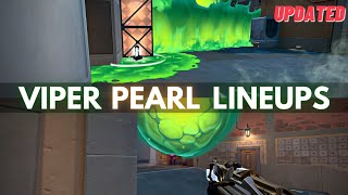 All the Viper Lineups you need on PEARL (Updated) | VALORANT