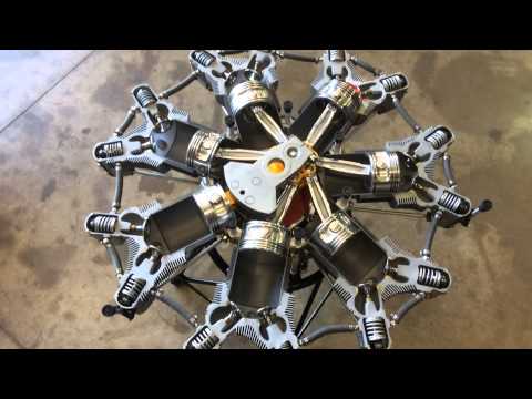 Radial Engine Motorized Table