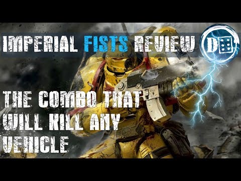 Imperial fists codex review and the combo that will kill any vehicle