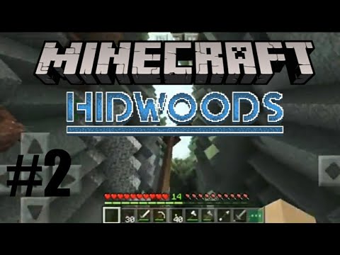 Minecraft Hidwoods: vou construir uma base na ravina