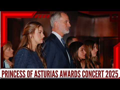 Princess Leonor at the 2025 Princess of Asturias Concert | Radiating Serenity, Confidence & Style