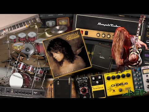 Making NO MORE TEARS w/ IK Multimedia AMPLITUBE Guitar MODO DRUM Plugin | OZZY OSBOURNE & ZAKK WYLDE
