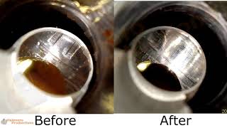 Correct a barrel's leade