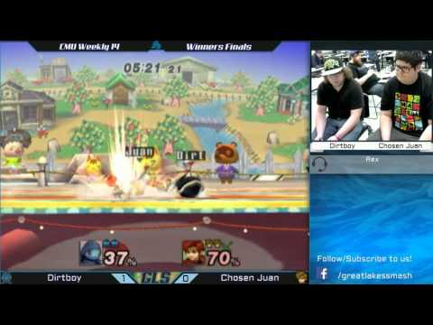 CMU Weekly 14 Winners Finals - Dirtboy (Squirtle) vs. Chosen Juan (Roy)