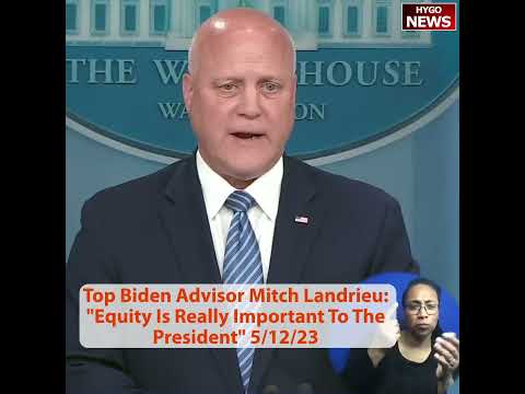 Top Biden Advisor Mitch Landrieu: "Equity Is Really Important To The President"