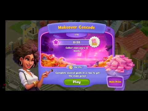 Gardenscapes makeover cascade story