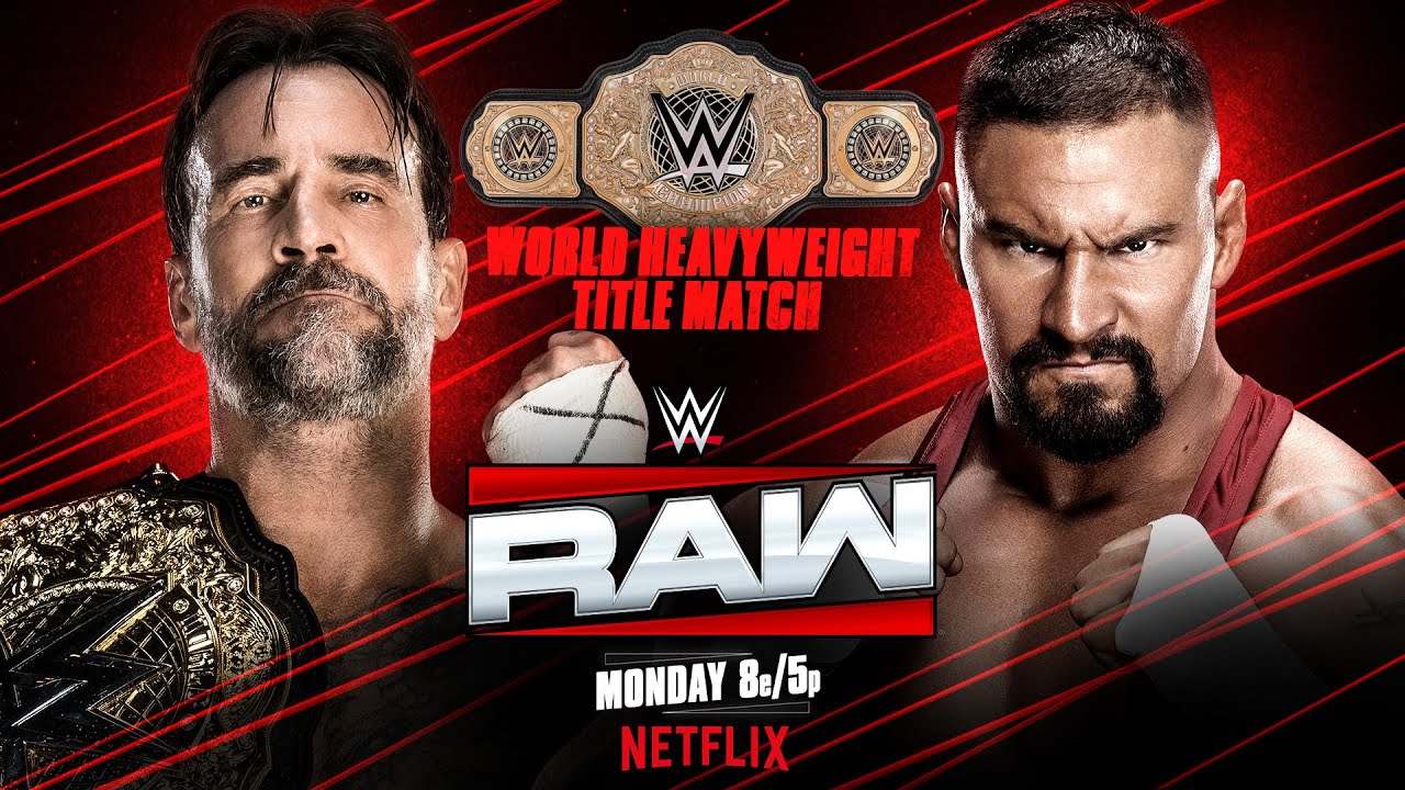 CM Punk vs. Bron Breakker | World Heavyweight Title Match: Stranger Things Raw Hype Package